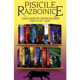 Pachet cărțile 25-36. Pisicile Războinice – Seriile V şi VI