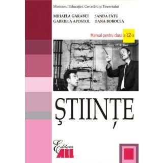 Stiinte. Manual pentru clasa a XII-a