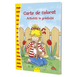 PIXI CREATIV. Carte de colorat: Activități la grădiniță