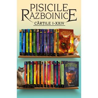 Pachet cărțile 1-24. Pisicile Războinice