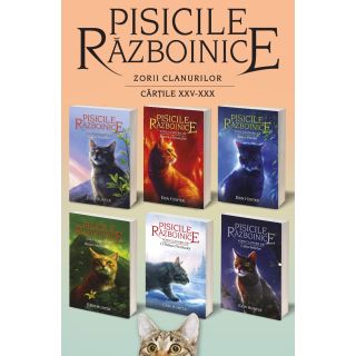 Pachet cărțile 25-30. Pisicile Războinice – Seria V
