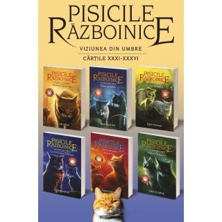 Pachet cărțile 31-36. Pisicile Războinice – Seria VI