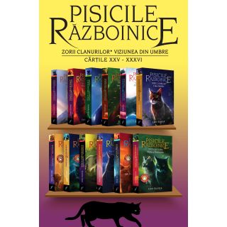 Pachet cărțile 25-36. Pisicile Războinice – Seriile V şi VI