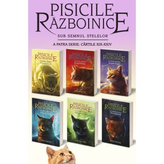 Pachet cărțile 19-24. Pisicile Războinice – Seria IV