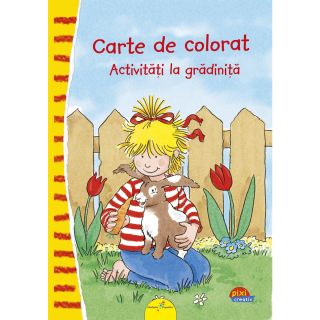 PIXI CREATIV. Carte de colorat: Activități la grădiniță