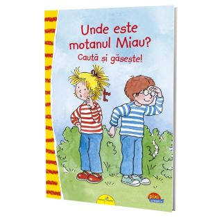 PIXI CREATIV. Unde este motanul Miau? Caută și găsește!